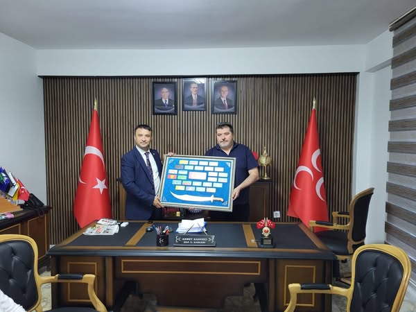 Afyonkarahisar MHP İl Başkanı Ahmet Kahveci'ye Ziyaret