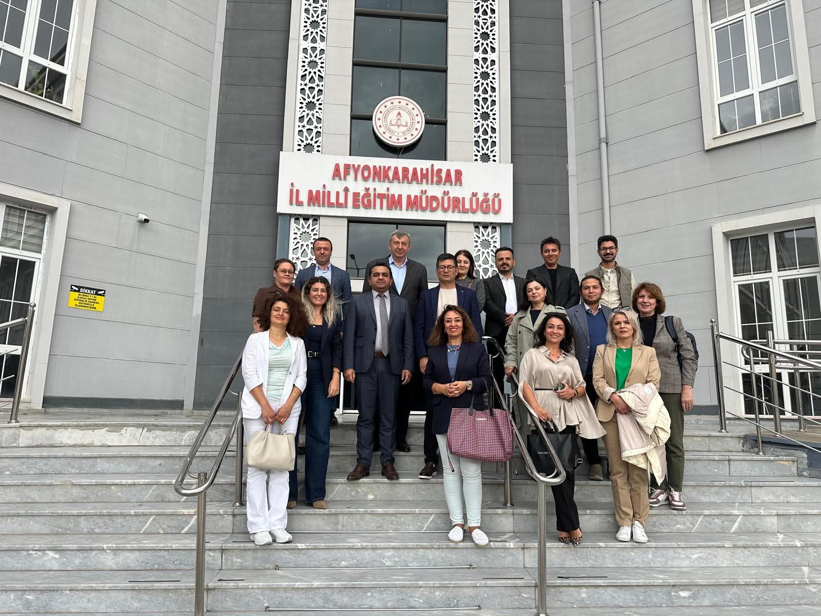 TÜBİTAK-NARD Uluslararası İş Birliği Projesi Moldova Ortakları Afyonkarahisar'a Ziyaret Etti