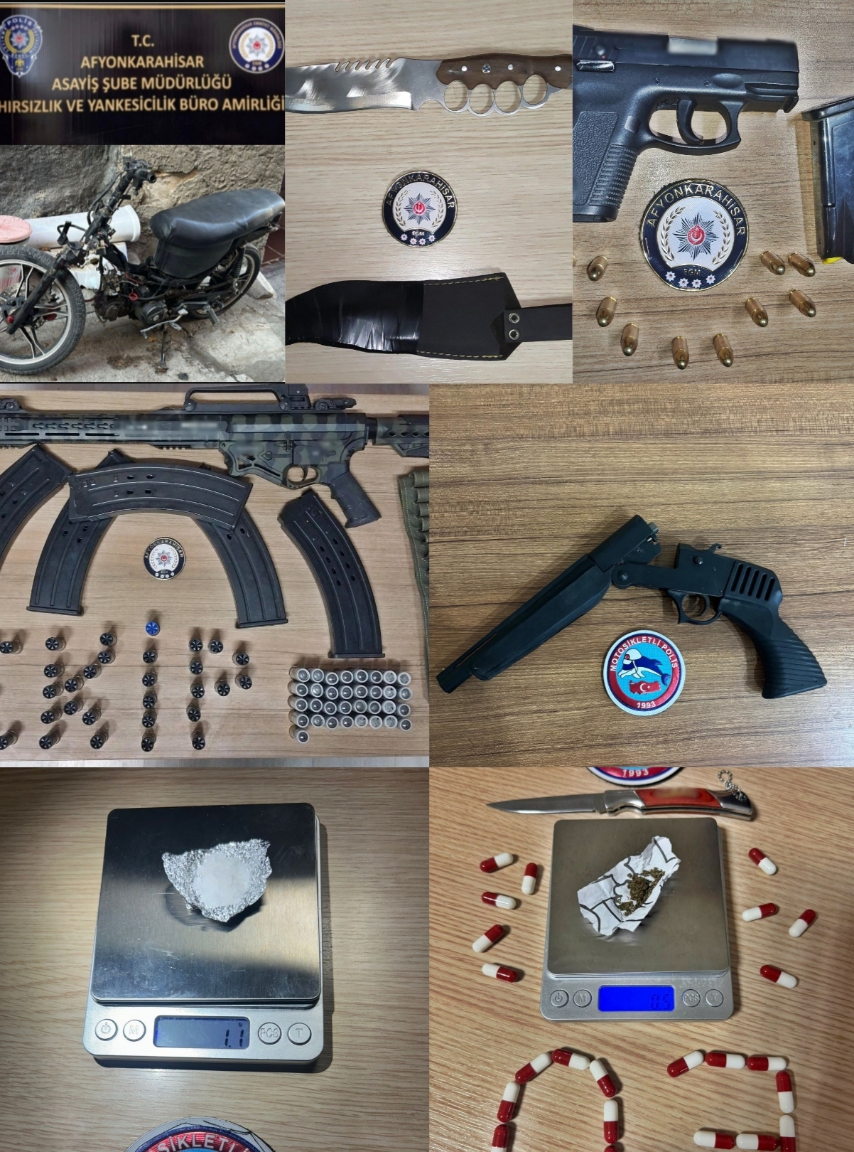 Afyonkarahisar Emniyet Müdürlüğü Operasyonları