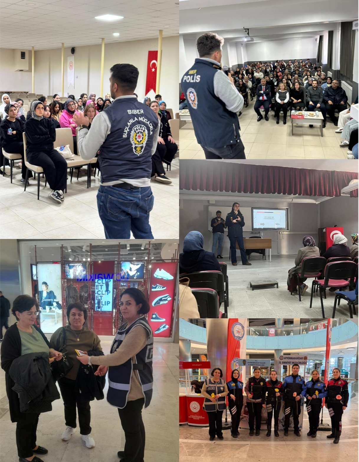 Afyonkarahisar'da Kadına Karşı Şiddetle Mücadele Etkinlikleri