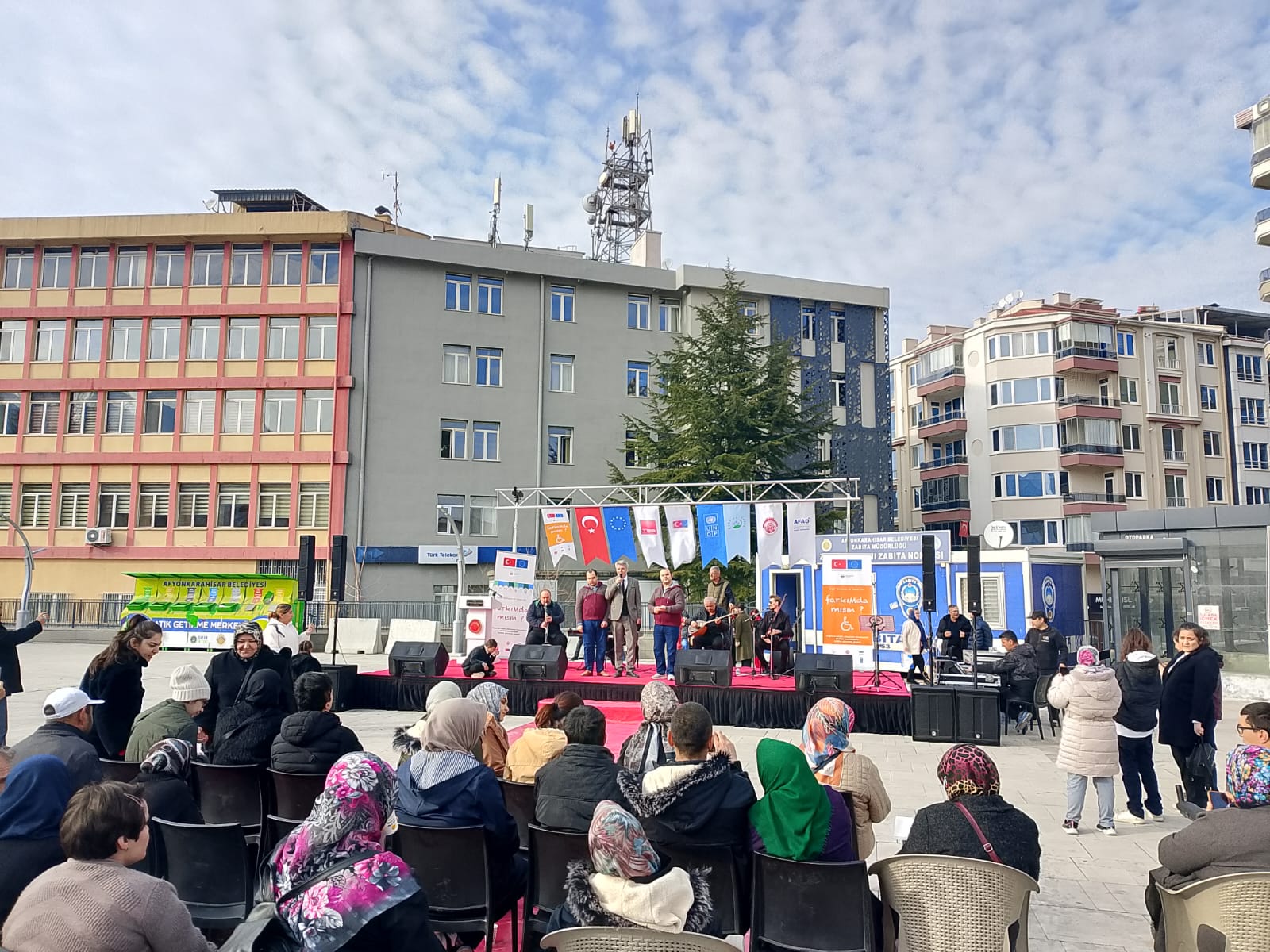 Afyonkarahisar'da Afet Farkındalık Meydanı Etkinliği