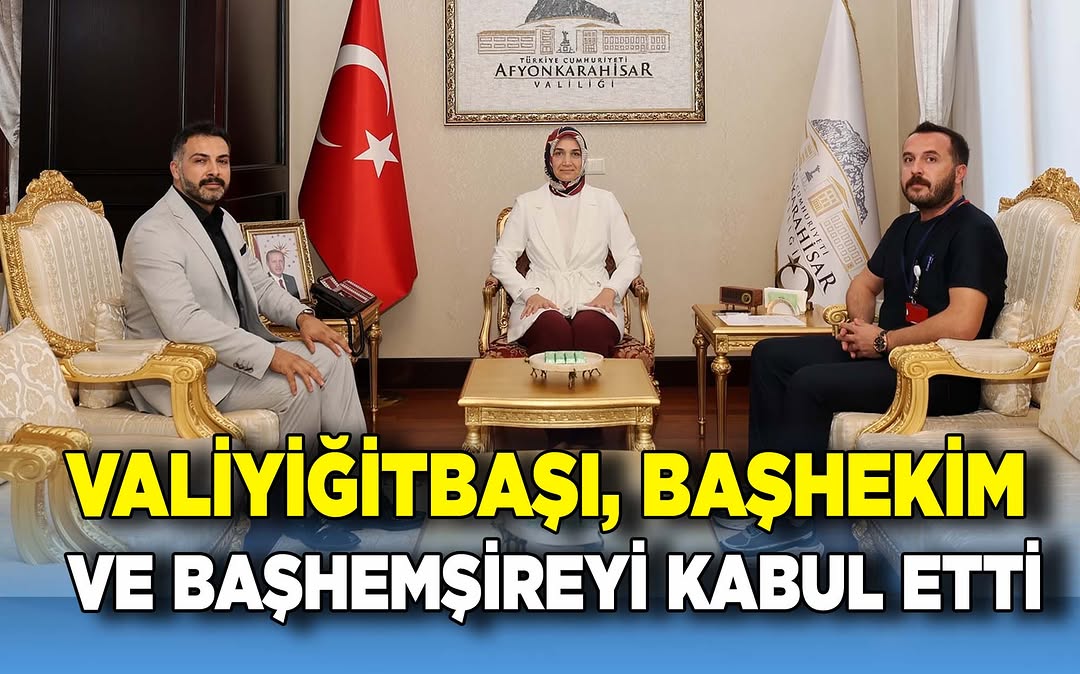 Afyonkarahisar Valisi ve AFSÜ Hastanesi Yetkilileri Bir Araya Geldi