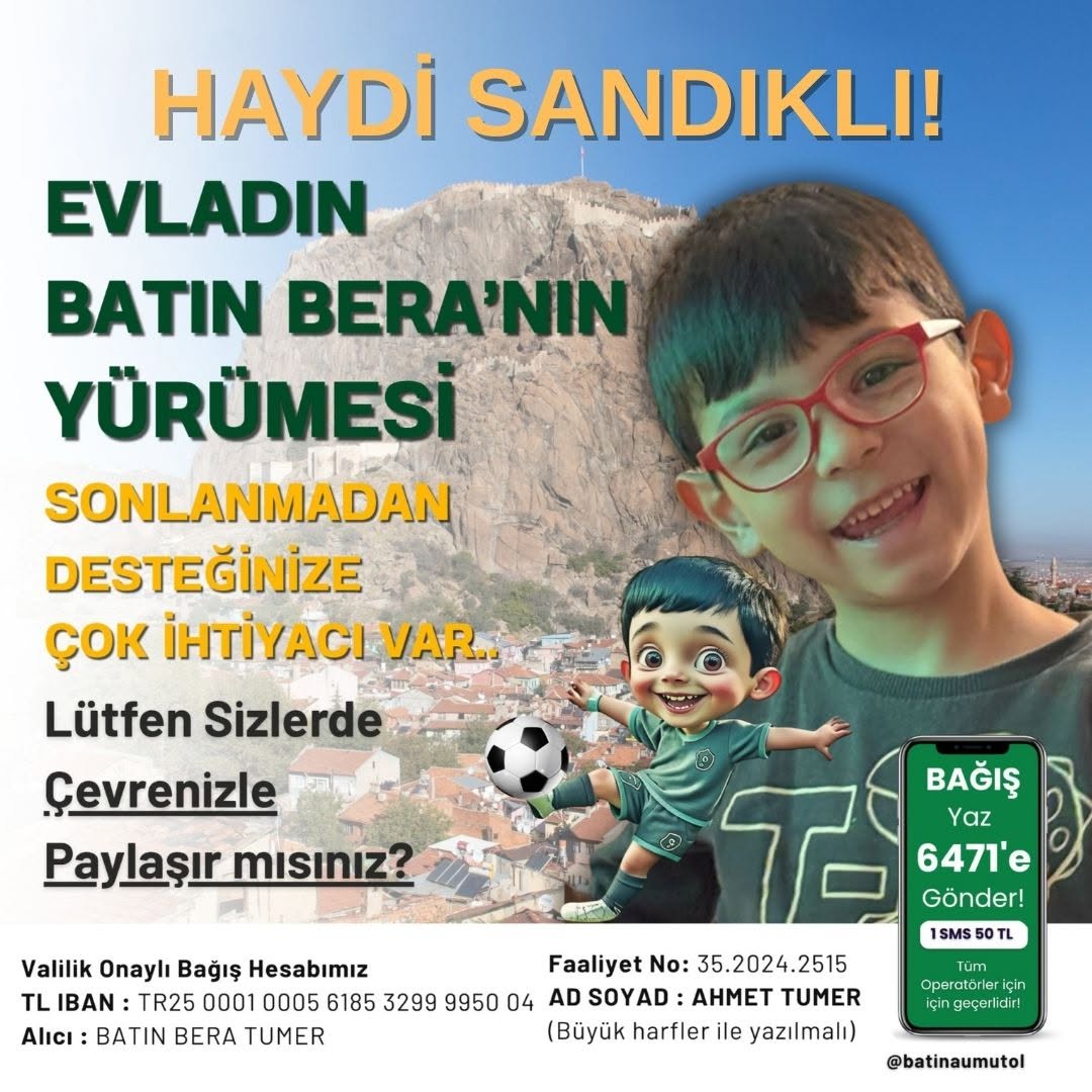Sandıklı Halkı Batın Bera'ya Destek İçin Bir Arada