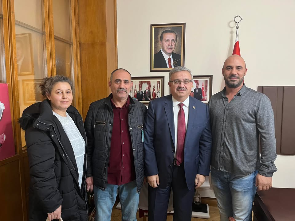 Afyonkarahisar Milletvekili TBMM'de Orhan Kalaycıoğlu ve Cengiz Kule'yi Misafir Etti