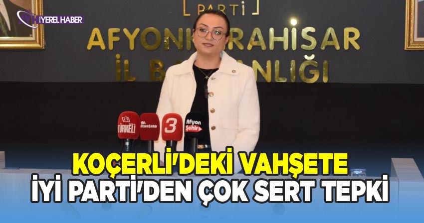 İYİ Parti Çay İlçe Kadın Kolları Başkanı Döndü Şahin'den Çarpıcı Açıklama