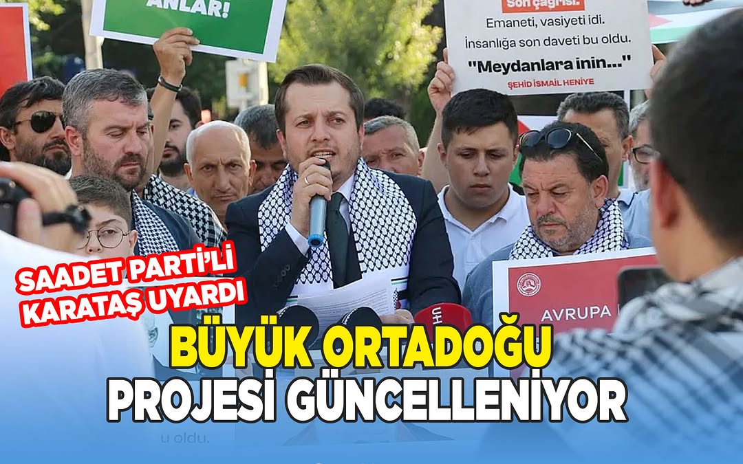 Saadet Partisi Afyonkarahisar İl Başkanı Beytullah Karataş, hükümeti İsrail'e destek veren şirketleri eleştirdi