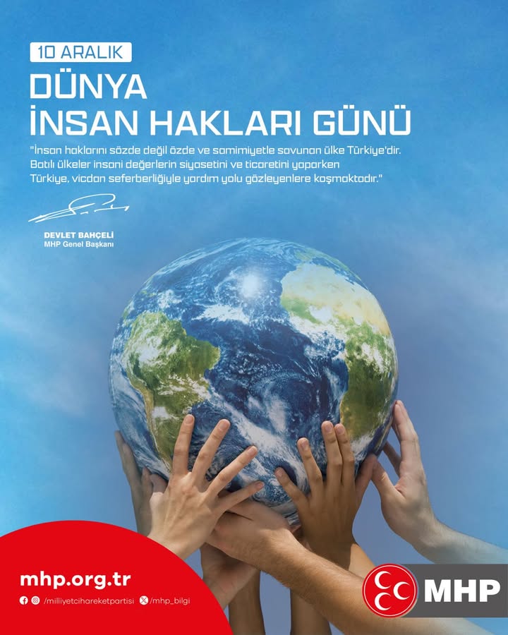 Afyonkarahisar Milletvekili Dünya İnsan Hakları Gününü Kutladı