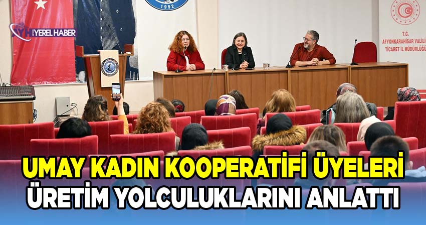 Afyon Kocatepe Üniversitesi (AKÜ) İİBF Tarafından Kadın Kooperatifleri ve Ekonomik Değer Üretimi Konulu Söyleşi Düzenlendi