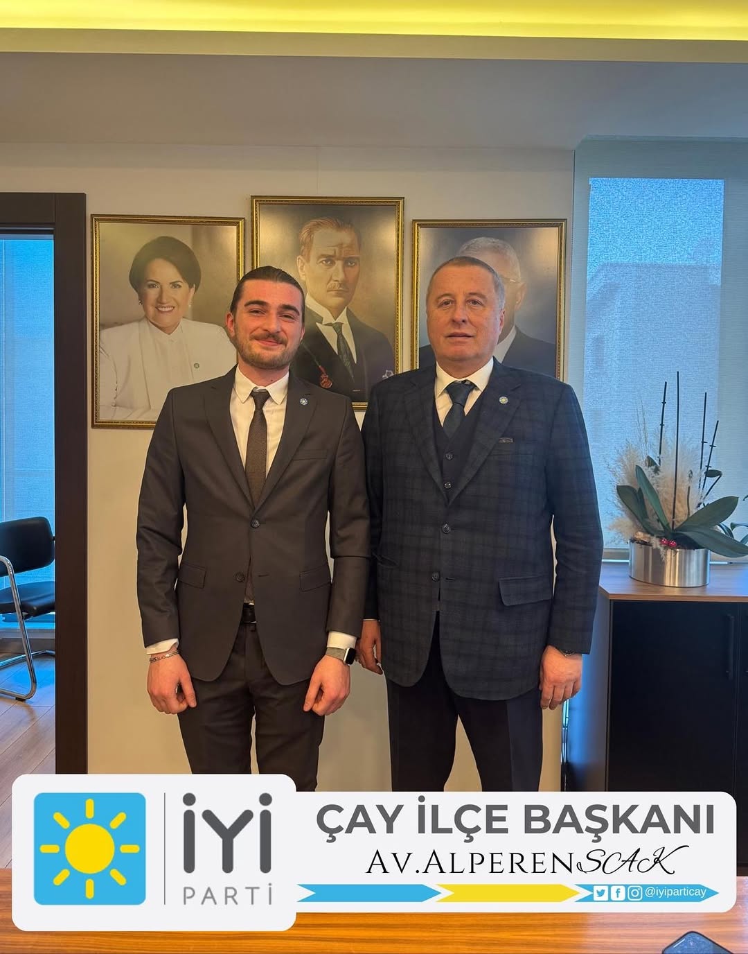 İYİ Parti Çay İlçe Başkanı'ndan Çay İlçe Başkanlığı Basın Açıklaması