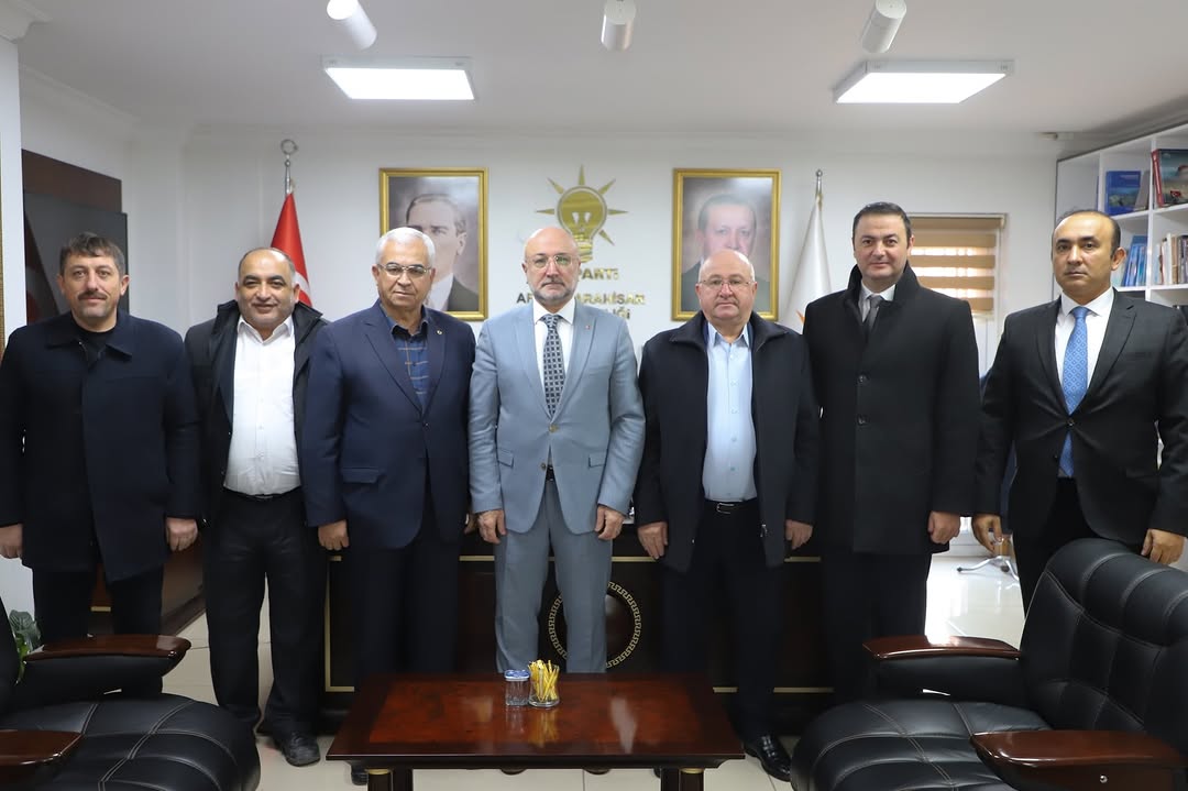 AK Parti Afyonkarahisar İl Başkanı Turgay Şahin'den Ziyaret Açıklaması