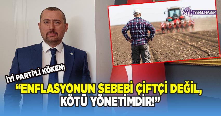 İYİ Parti Afyonkarahisar Merkez İlçe Başkanı İzzet Köken'den Hazine ve Maliye Bakanı Mehmet Şimşek Açıklaması
