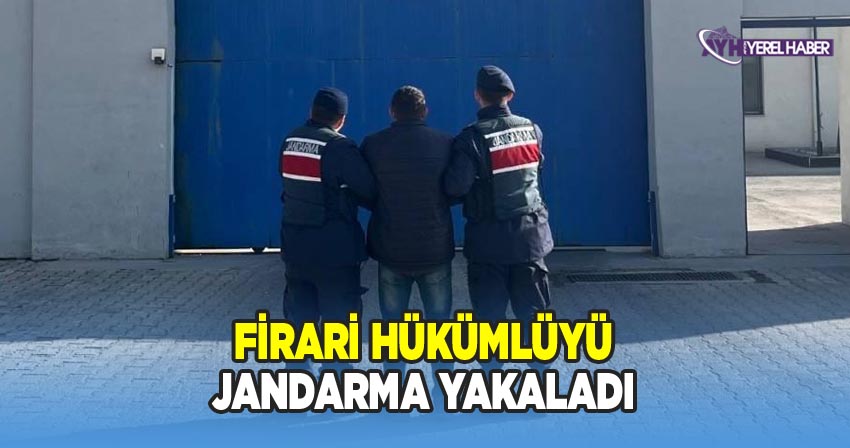 Afyonkarahisar İl Jandarma Komutanlığı Şuhut'ta Hükümlü Yakaladı