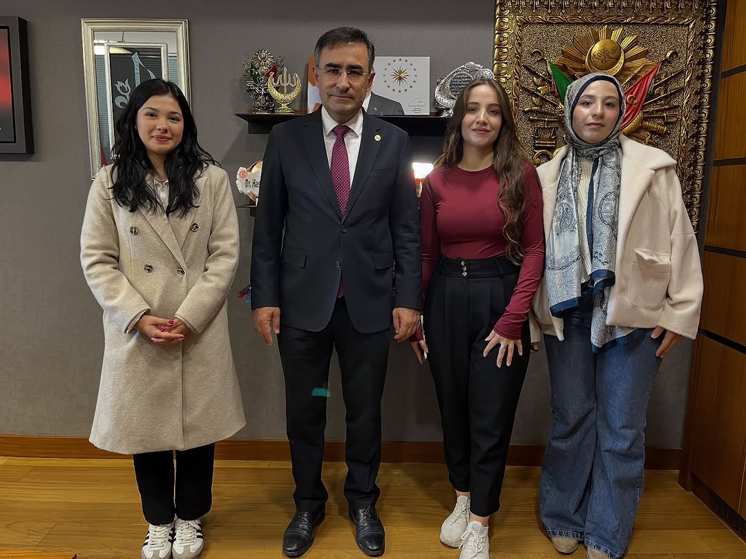 Gençlerimizin Ulusal ve Uluslararası Arenalarda Aktif Rol Aldığı İnci Gençlik Derneği'nden Ziyaret