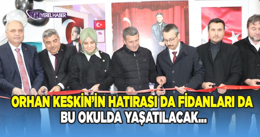Afyon'da Orhan Keskin'in Hatırası Yaşatılıyor