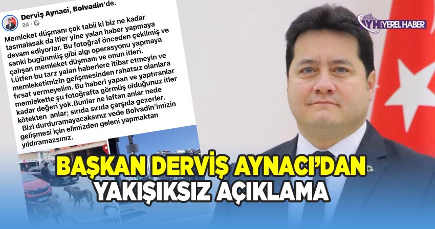 MHP'li Bolvadin Belediye Başkanı Derviş Aynacı'dan Gazetecilere Hakaret Dolu Açıklama