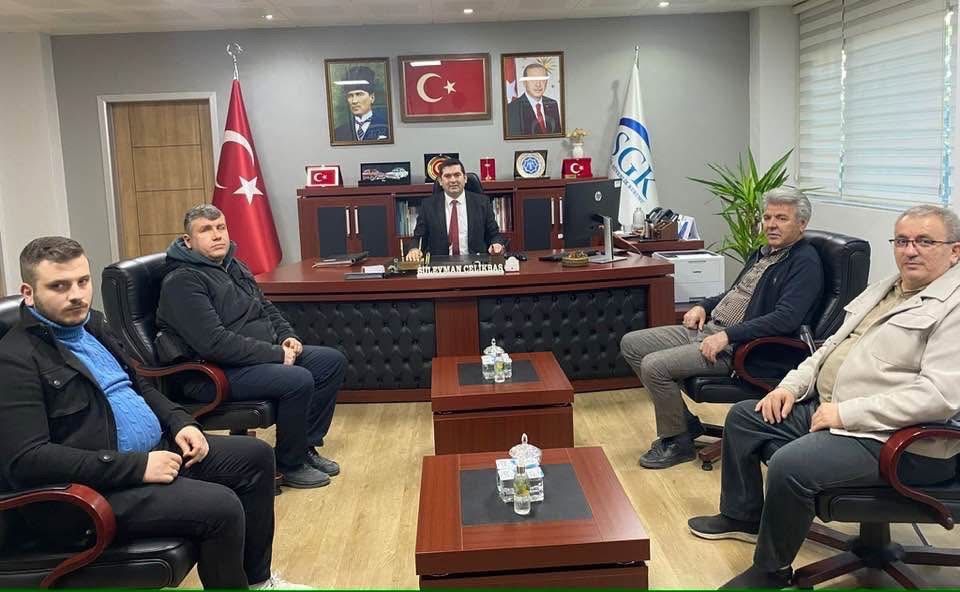 Afyonkarahisar SGK İl Müdürlüğüne Ziyaret