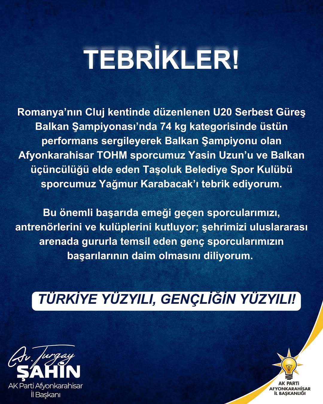 Afyonkarahisarlı Sporcular Balkan Şampiyonasında Başarılı Oldu