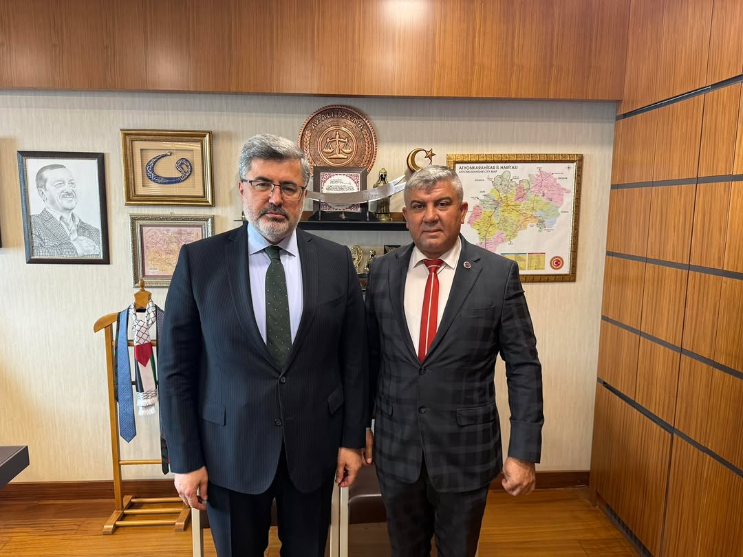 Afyonkarahisar Çayırbağ Belediye Başkanı Ender Kiraz'ı Gazi Meclisinde Misafir Ettik