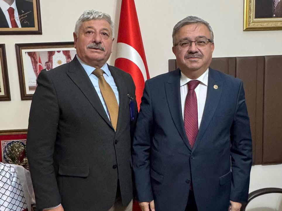 TBMM'de Merkez Işıklar Belediye Başkanı Murat Karamoçu'nu Ağırlayan Afyonkarahisar Milletvekili