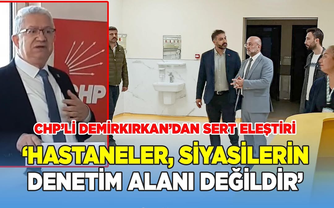 CHP'li Kemal Demirkırkan, Ak Parti İl Başkanı Turgay Şahin'e Tepki Gösterdi