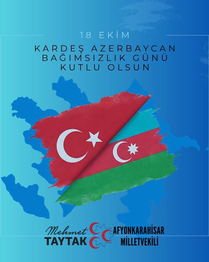 Azerbaycan'ın Bağımsızlık Günü Kutlu Olsun!