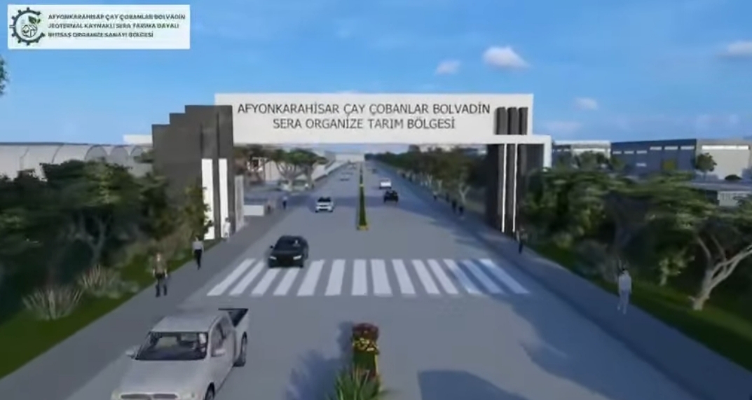 Afyonkarahisar'da Jeotermal Kaynaklı Sera Organize Tarım Bölgesi Kuruluyor