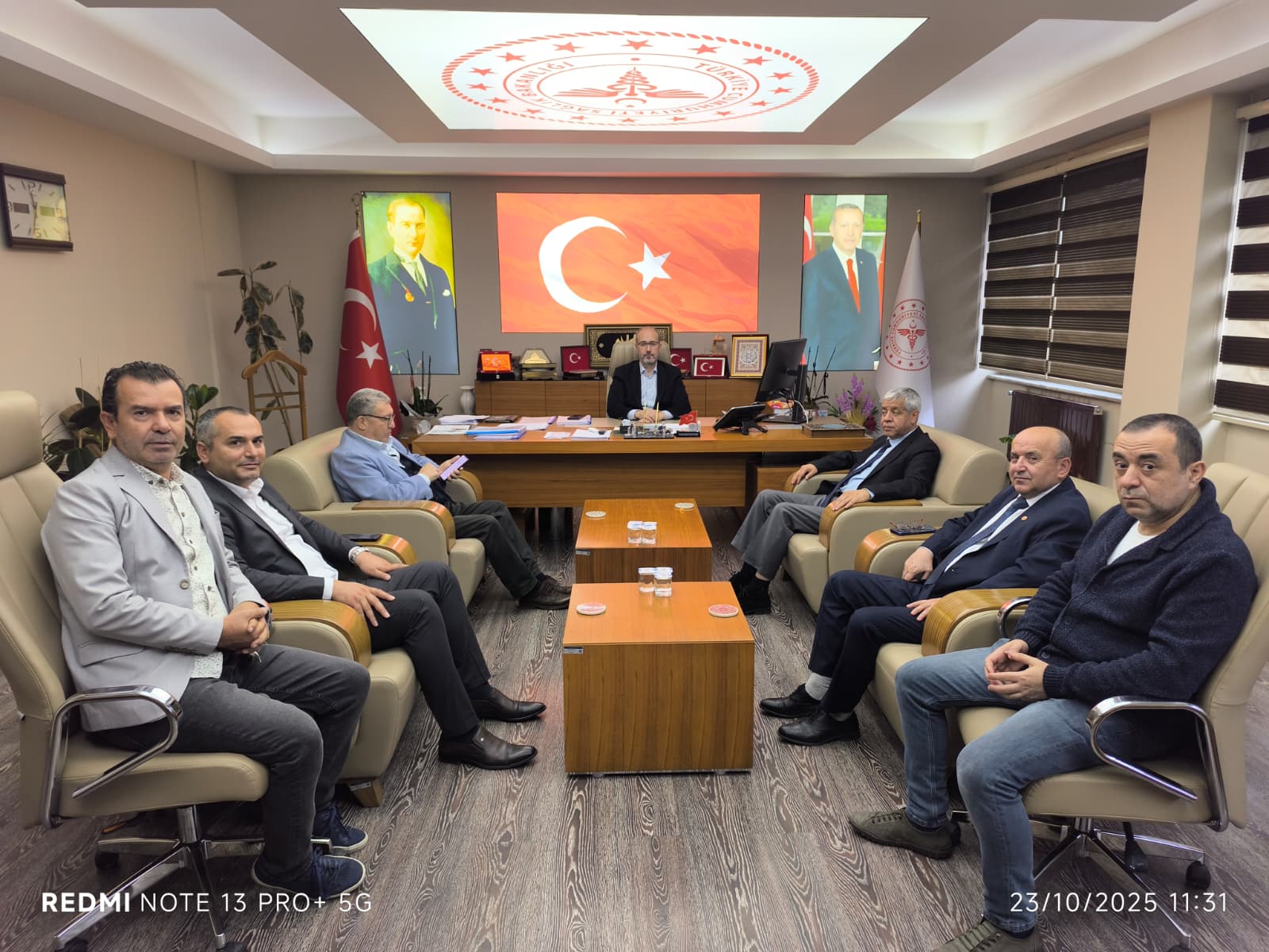 Anadolu Basın Birliği Afyonkarahisar Şubesi Sağlık Yöneticilerine Hayırlı Olsun Ziyaretleri Gerçekleştirdi