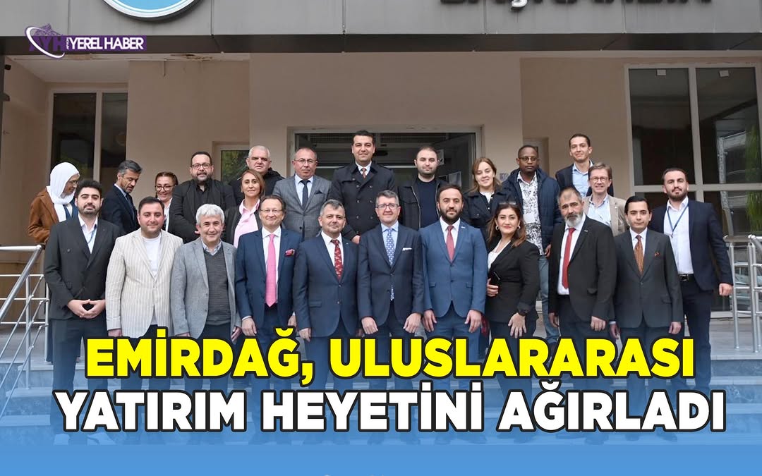 Brüksel Bölgesel Yatırım ve Destek Ajansı ile MÜSİAD Belçika Genel Başkanı Heyeti Emirdağ'ı Ziyaret Etti