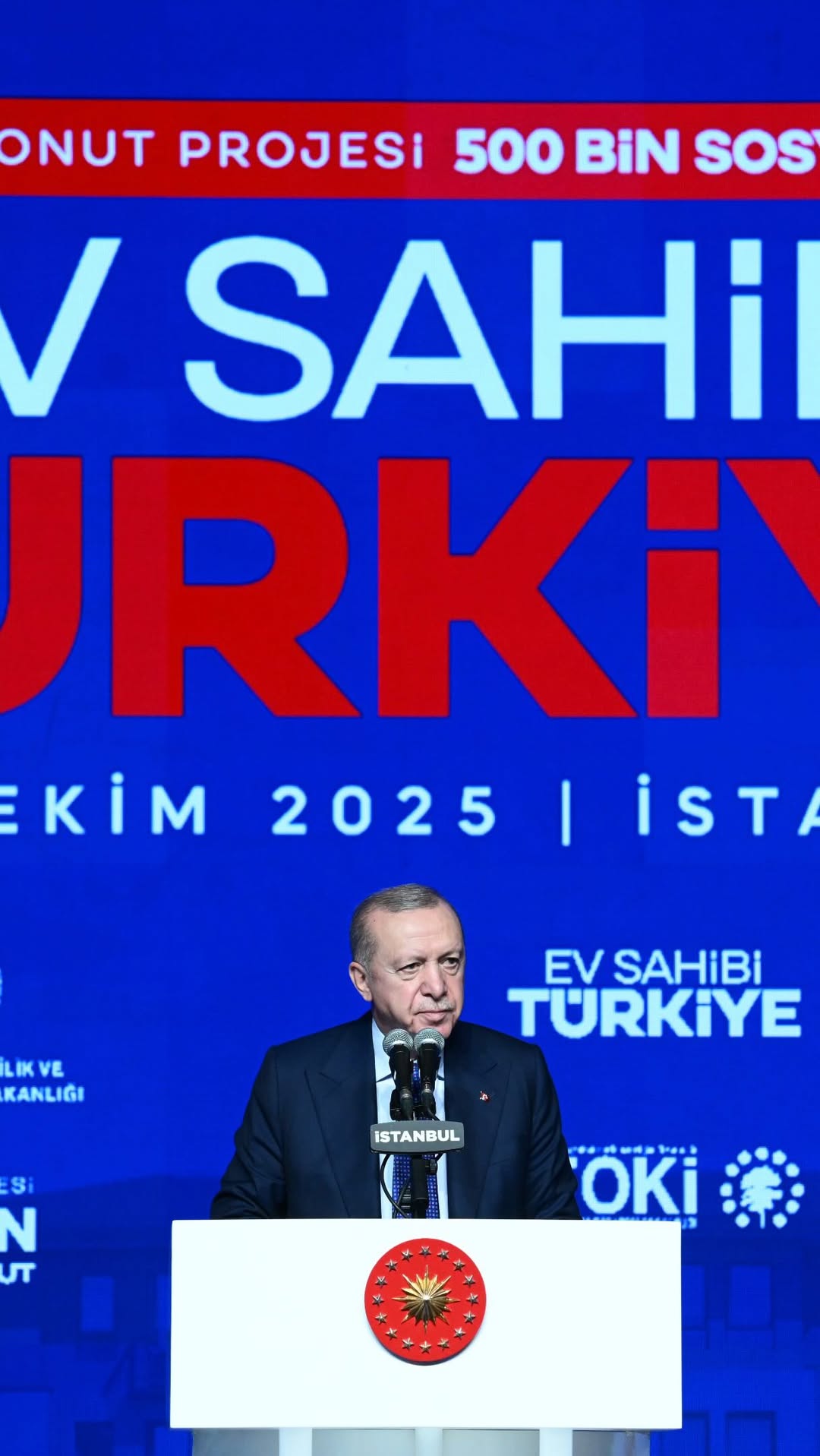 Türkiye Cumhurbaşkanı Recep Tayyip Erdoğan'dan 500 Bin Sosyal Konut Projesi Açıklaması