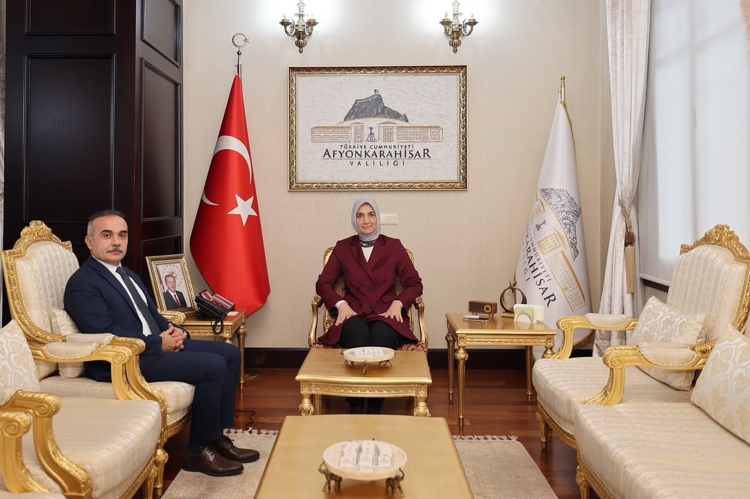 Valimiz Doç. Dr. Kübra Güran Yiğitbaşı, Cumhuriyet Başsavcısı Mehmet Patlak'ı Kabul Etti