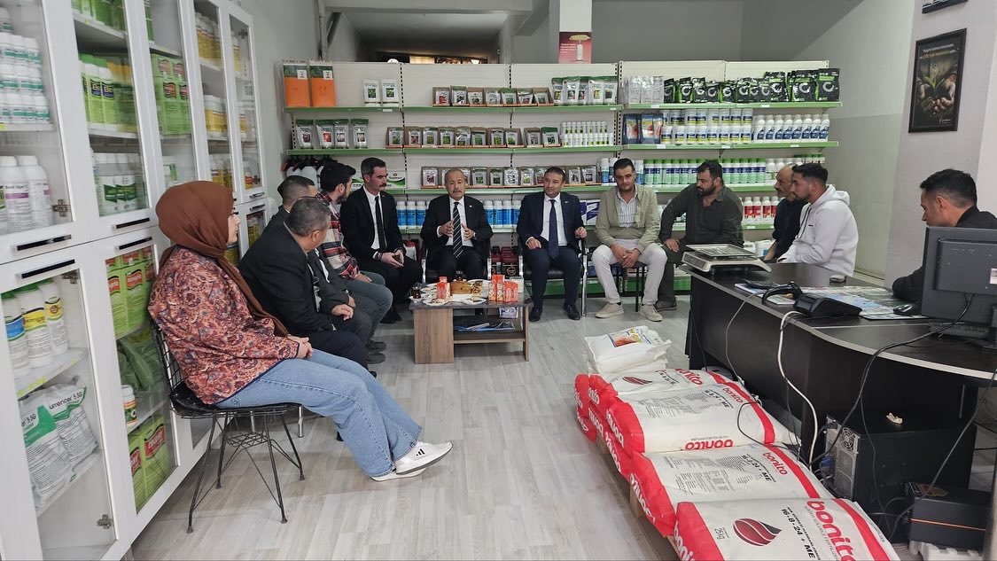 Afyonkarahisar Milletvekili Volkan Tarım İşletmesini Ziyaret Etti