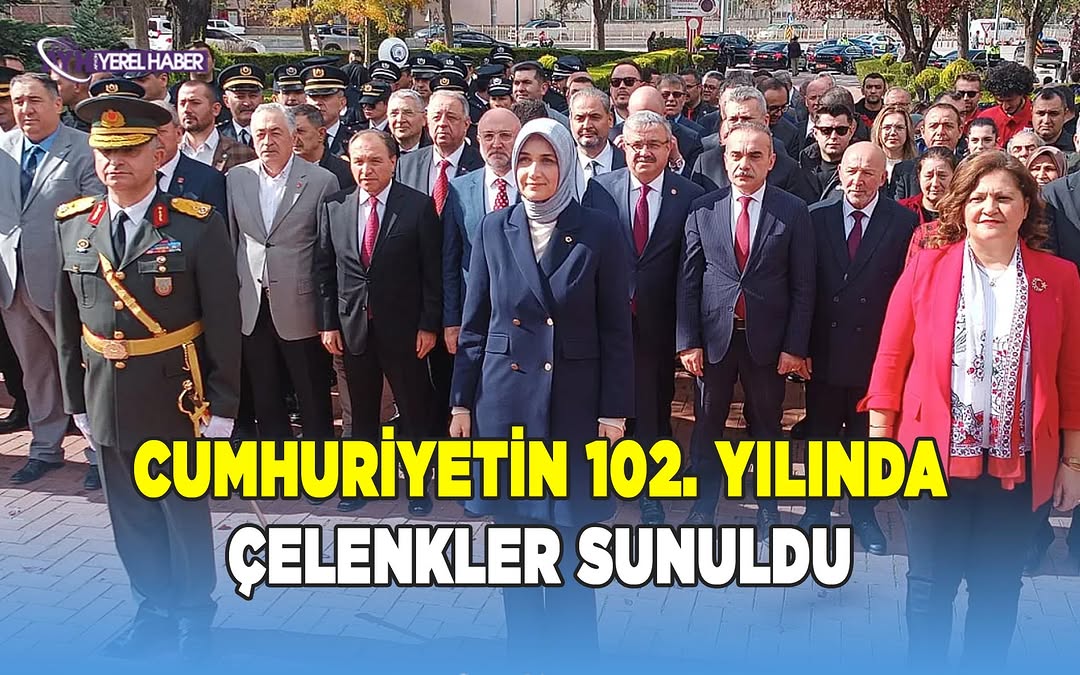 Afyonkarahisar'da Cumhuriyetin 102. Yıl Dönümü Kutlamaları
