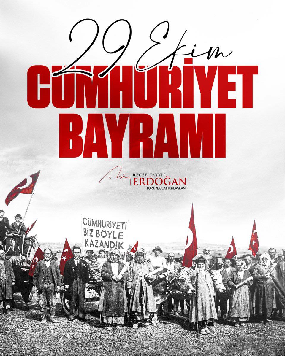 Afyonkarahisar Milletvekili Ali Özkaya'dan Cumhuriyet Bayramı Kutlaması