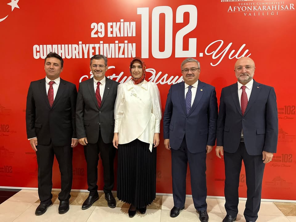 Afyonkarahisar Valiliği'nin Düzenlediği Cumhuriyet Bayramı Resepsiyonu