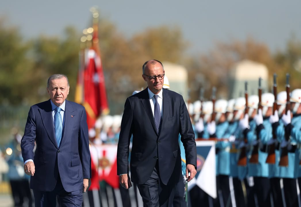 Türkiye Cumhurbaşkanı Recep Tayyip Erdoğan'ın Almanya Federal Cumhuriyeti Şansölyesi Sayın Merz'i Ağırlaması