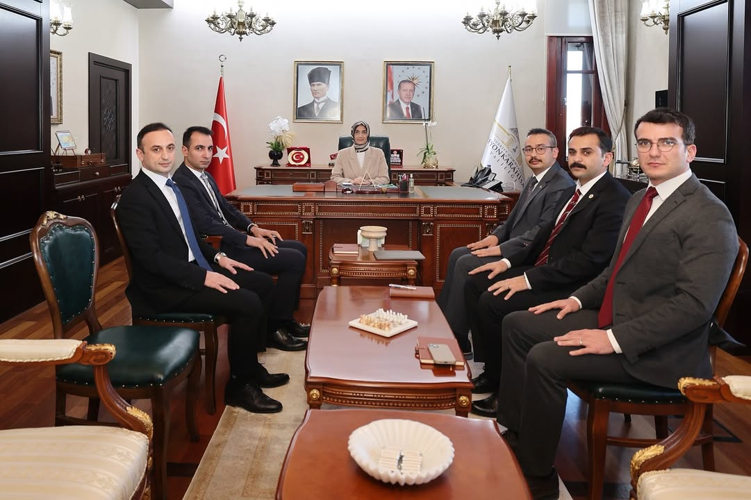 Valimiz Doç. Dr. Kübra Güran Yiğitbaşı, Yeni Kaymakamları Kabul Etti