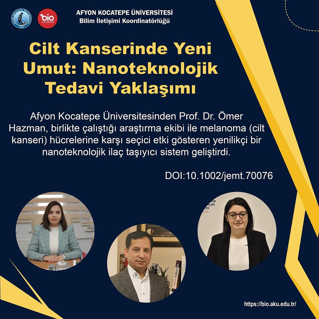 Cilt Kanserinde Yeni Umut: Nanoteknolojik Tedavi Yaklaşımı