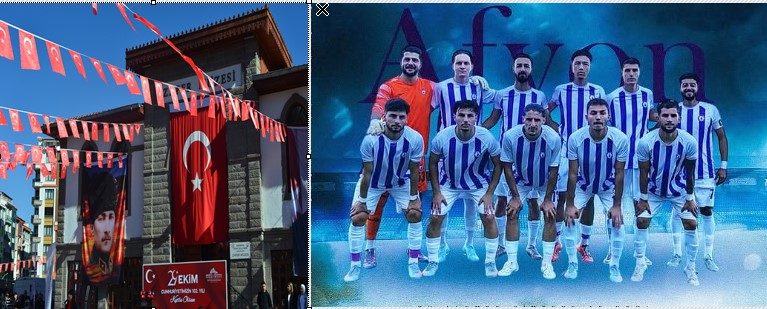Afyonspor Genç Futbolcularından Cumhuriyet Mesajı