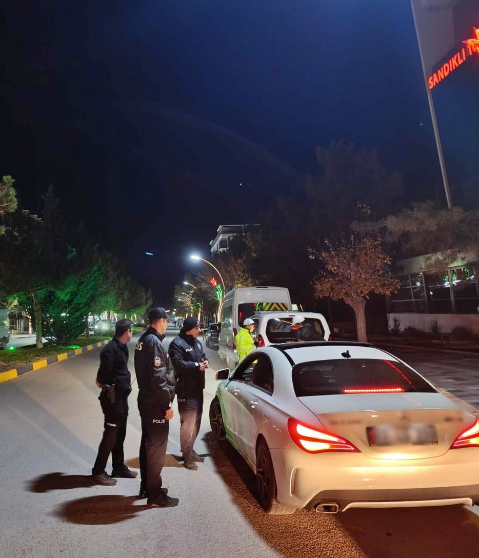 Sandıklı'da Huzur Uygulaması Gerçekleştirildi