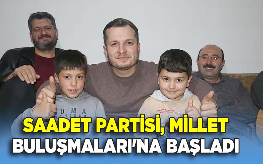 Saadet Partisi Afyonkarahisar İl Başkanı Beytullah Karataş Millet Buluşmalarında Vatandaşların Yanında