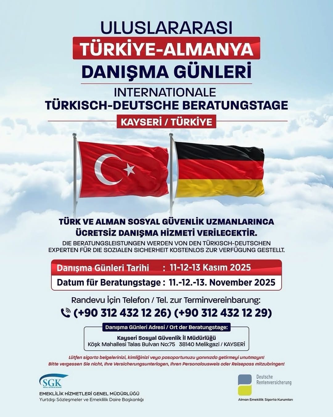 Türkiye????????-????????Almanya Danışma Günleri Kayseri'de