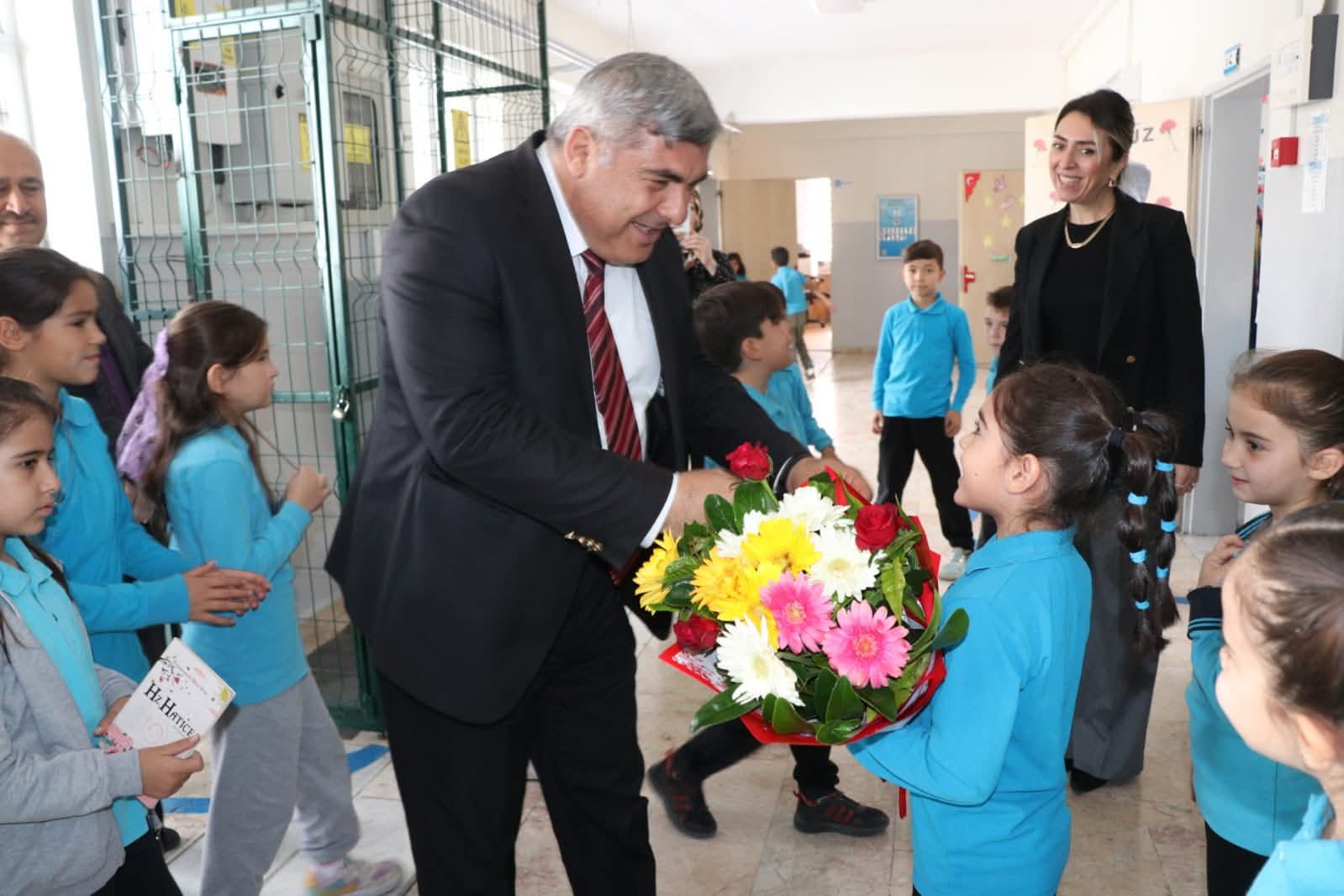 Afyonkarahisar İl Milli Eğitim Müdürü Miraç Sünnetci Dazkırı Alkim İlkokulunu Ziyaret Etti