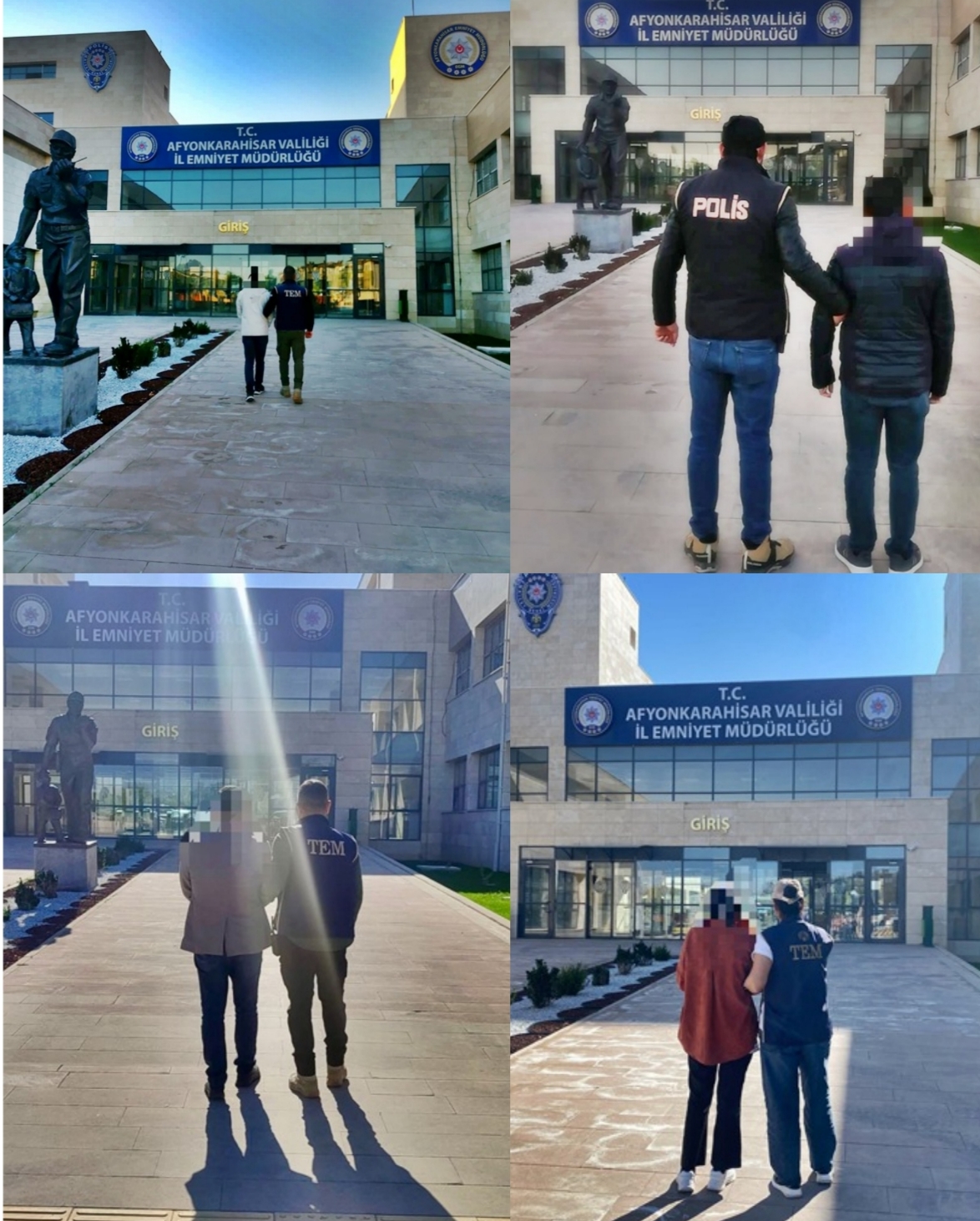 Afyonkarahisar Emniyet Müdürlüğü'nden FETÖ Operasyonu: 4 Şahıs Yakalandı