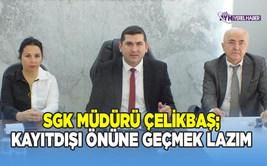 Afyon SGK Müdürü Süleyman Çelikbaş Serbest Muhasebeci ve Mali Müşavirlere Bilgilendirme Yaptı