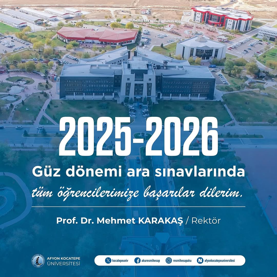 Afyon Kocatepe Üniversitesi'nin Paylaşımı