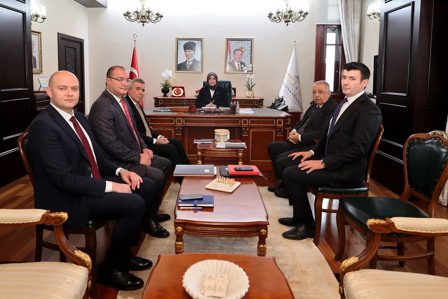 Afyonkarahisar Valisi Doç. Dr. Kübra Güran Yiğitbaşı Başkanlığında Kurumların İşleyişi Değerlendirildi