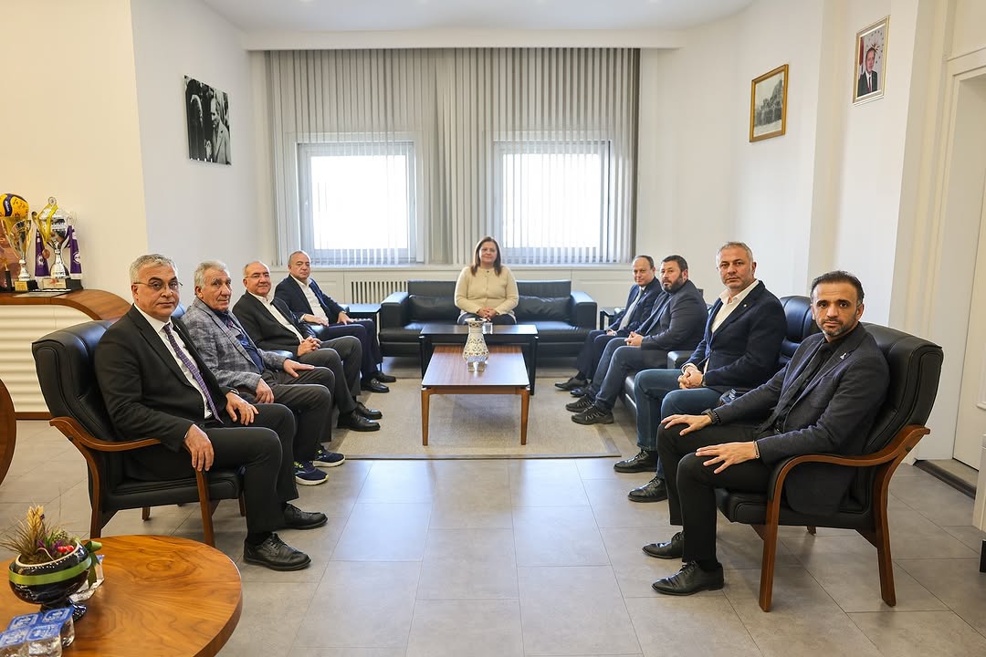 ATSO Yönetim Kurulu Başkanı Hüsnü Serteser ve Dernek Başkanları İle Görüşme