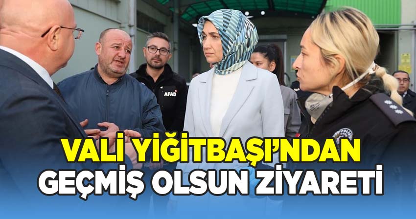 Vali Doç. Dr. Kübra Güran Yiğitbaşı, Yağ Fabrikasında İncelemelerde Bulundu