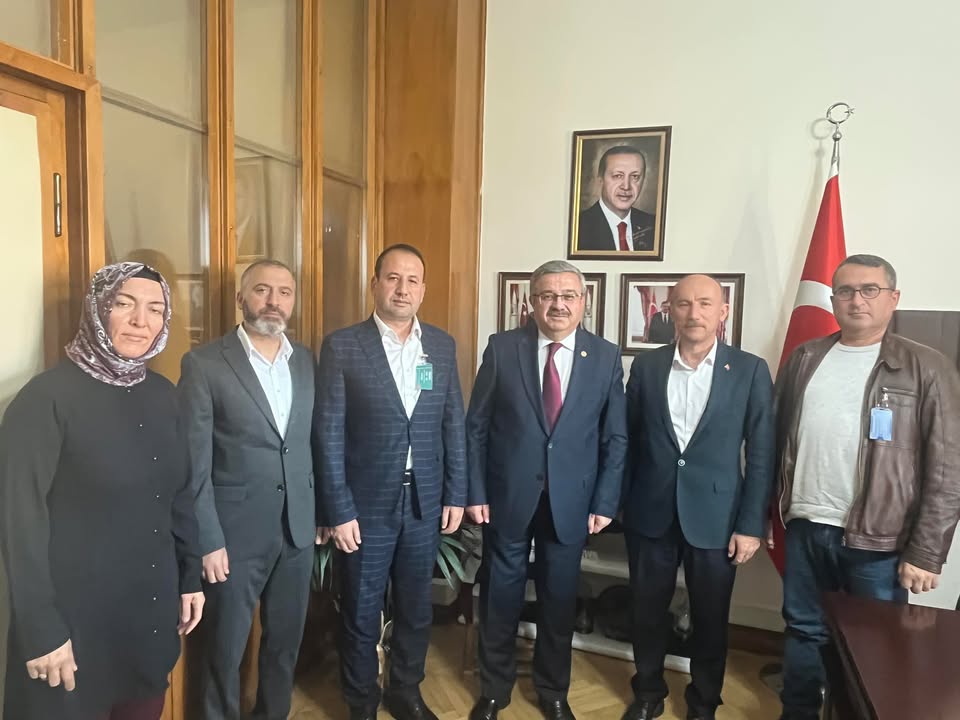 Memur-Sen Afyonkarahisar İl Temsilcisi TBMM'yi Ziyaret Etti