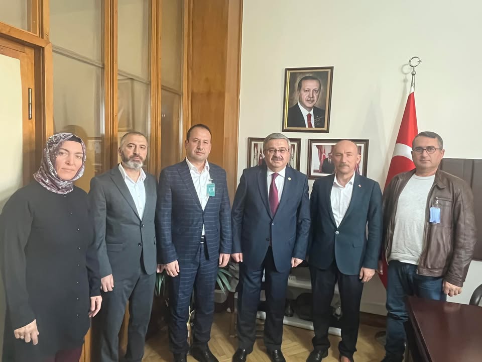 TBMM Ziyareti - Memur-Sen Afyonkarahisar İl Temsilcisi Ali Keskin ve Heyeti Ziyaret Etti